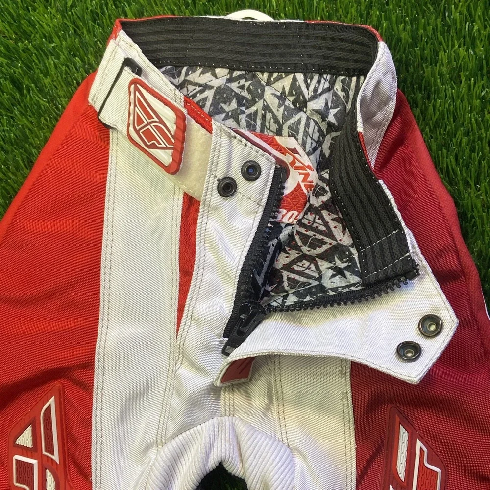 Fly Racing Pant Style 805 Size 18 Youth Kinetic Red Motocross Dirt Bike